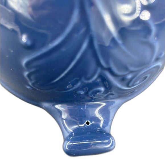 VTG Pfaltzgraff, Weir In Your Kitchen Chicory Blue 9 1/2"x 4 1/2" Batter Bowl - Picture 8 of 9